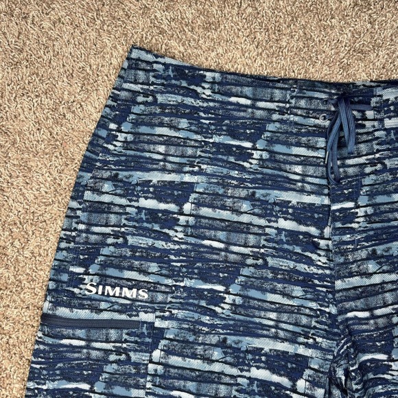 Simms Fishing Men's Solarflex Board Swim Shorts Size 40 - Picture 3 of 15
